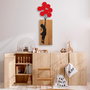 Wallity Banksy - 17 Escultura de pared de madera y metal